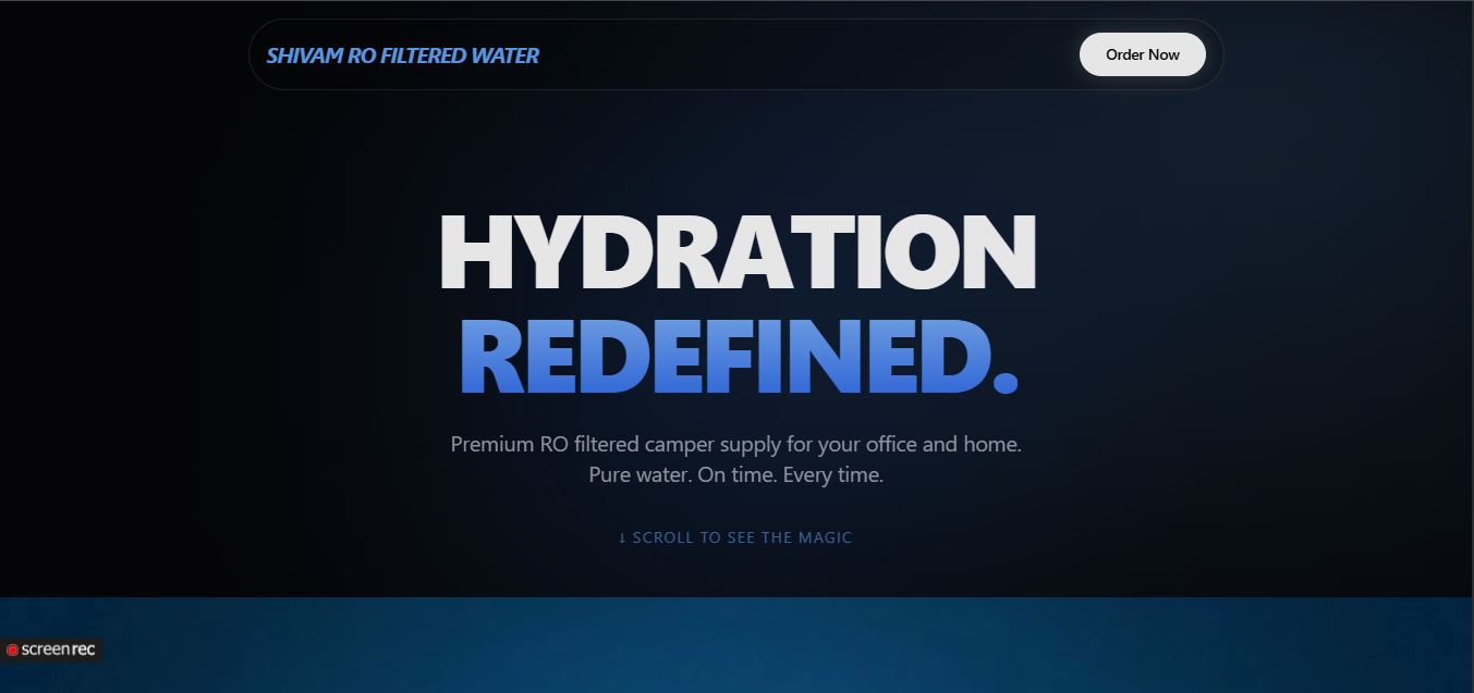 Premium RO Supply Platform